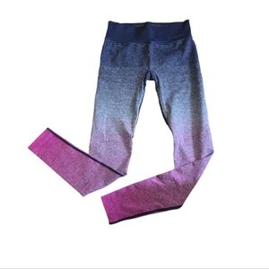 Brooks Streaker Ombre Full Length Running Leggings Blue Pink Women Size …